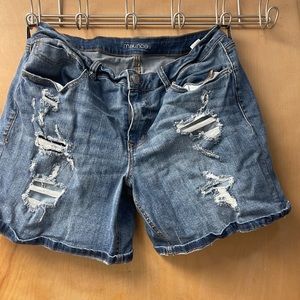 jean shorts